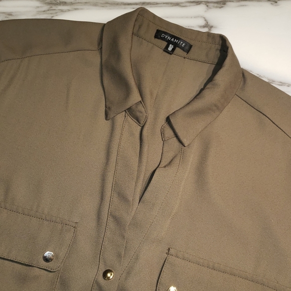 Dynamite kaki dress - Picture 6 of 6